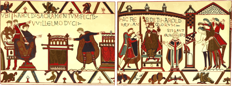 Part of Bayeux Tapestry 5