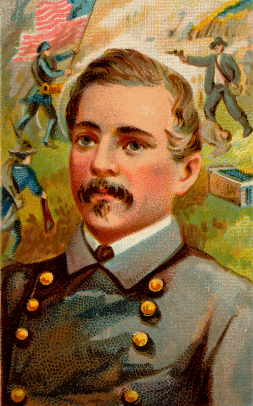 Cigarette card - Beauregard