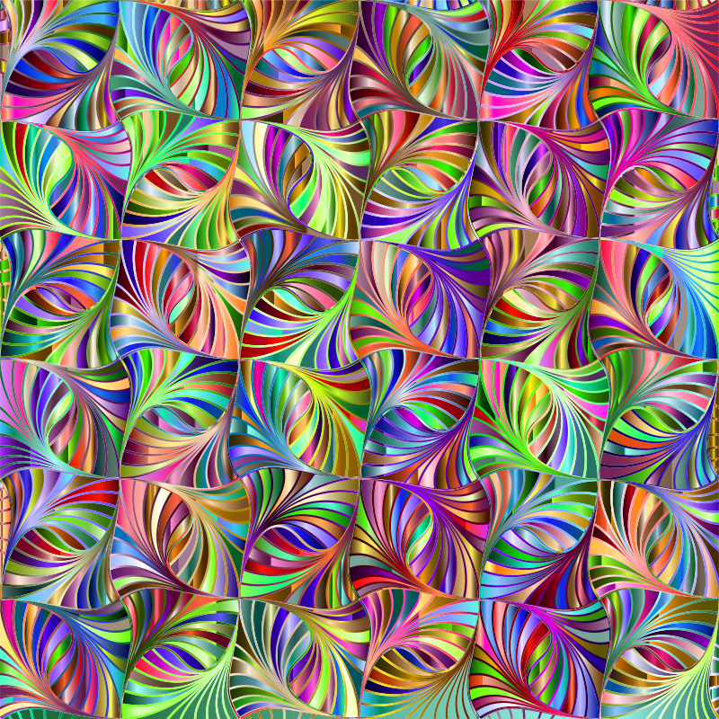 Prismatic Abstract Geometric Background 3