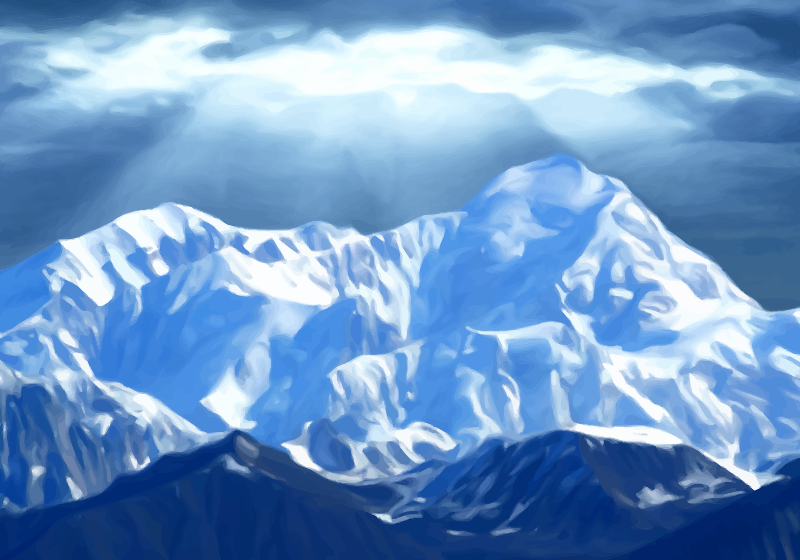 Mountain scene 4