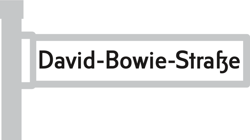 David-Bowie-Straße