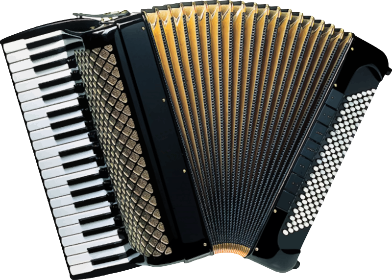 Piano accordion (vectorized)