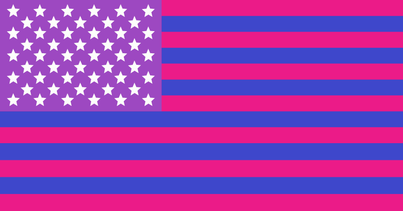 Bi American Flag