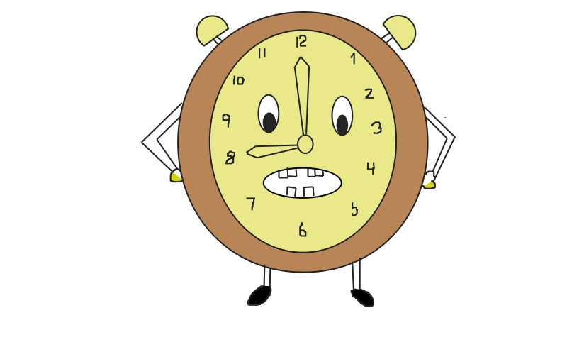 funny clock