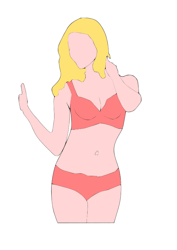 Bikini Woman Thumbs Up