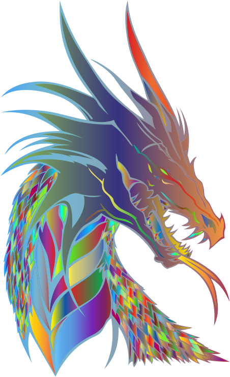 Prismatic Dragon Head