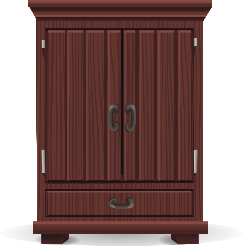 Mahogany cabinet from Glitch