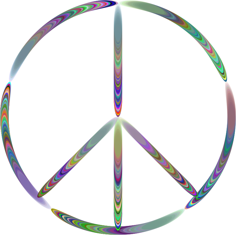 Sixties Groovy Peace Sign