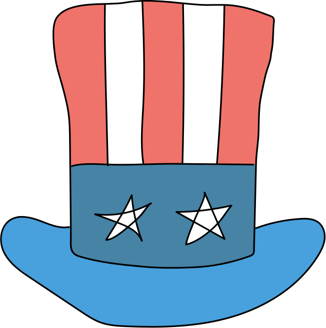 Usa Hat for Videoscribe