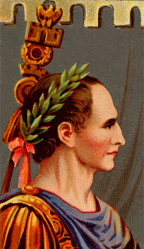 Cigarette card - Caesar