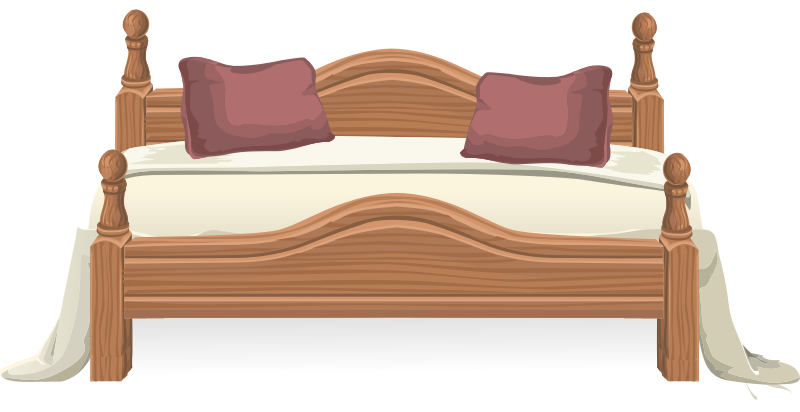 Bed from Glitch - Openclipart