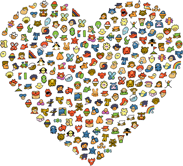 Chat Avatar Icons Heart