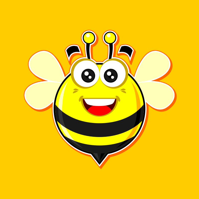 smilling bee