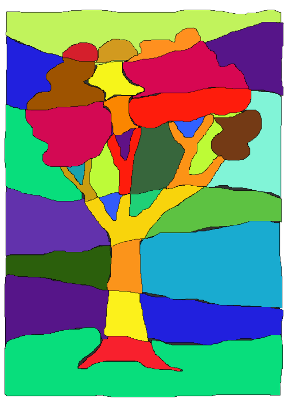 ALBERO COLORATO