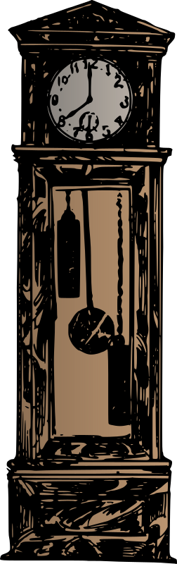 Grandfather Clock - Colour