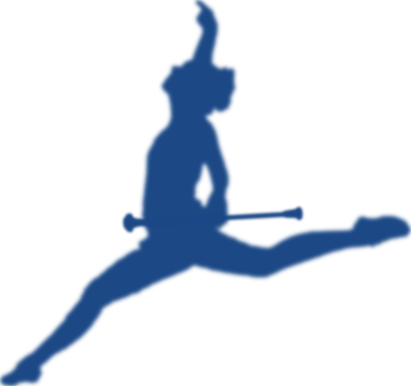 Baton Twirler Silhouette