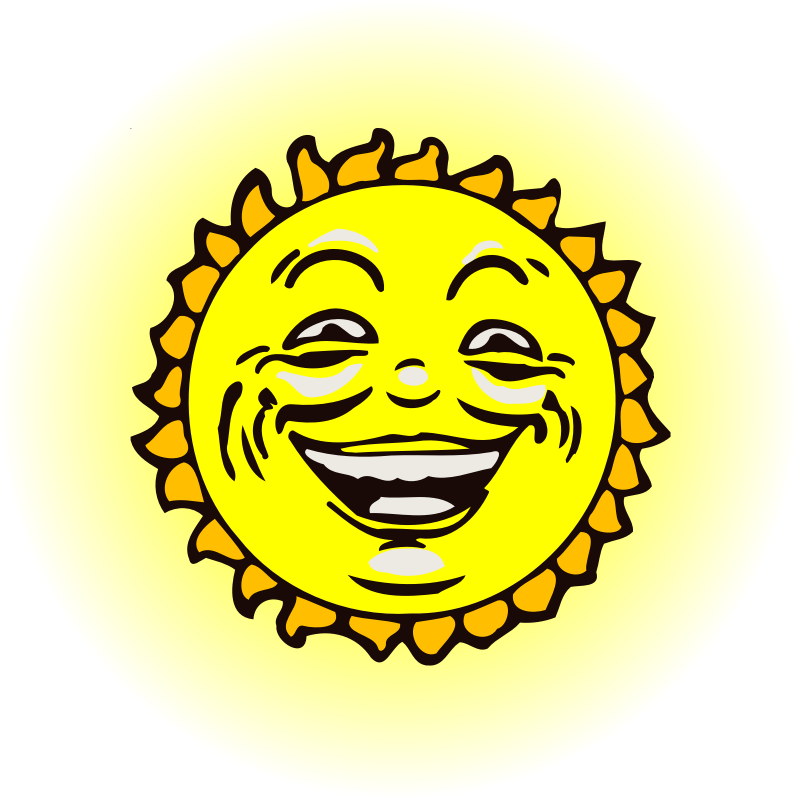 Sun face 2 (colour)