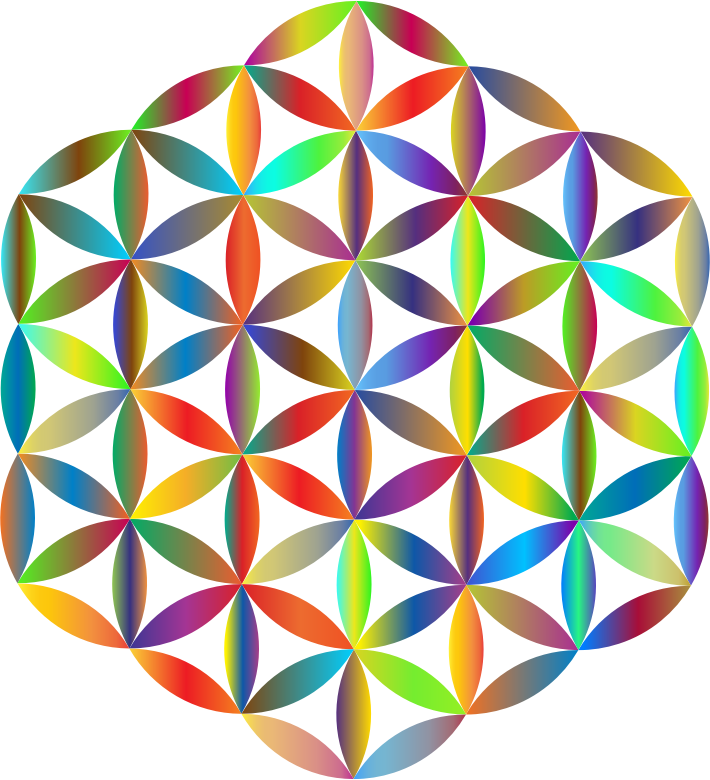 Prismatic Flower Of Life