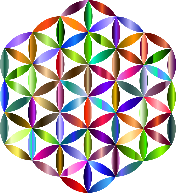 Prismatic Flower Of Life 2