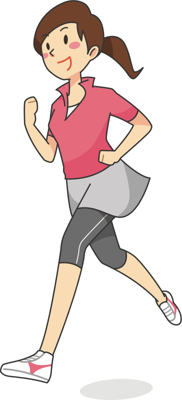 Running girl png images