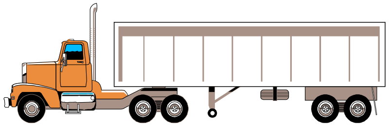 18 wheeler - Openclipart