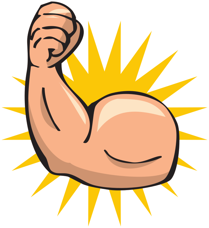 Strong arm - Openclipart