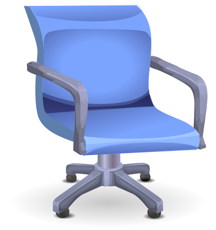 Blue Office Chair