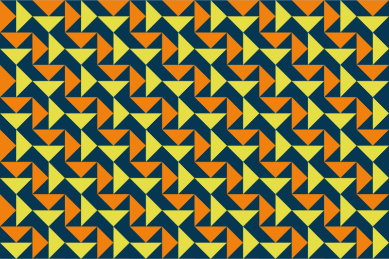 Triangles pattern