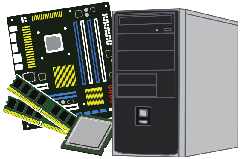 Desktop computer parts