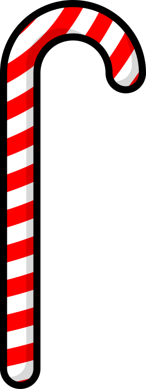 Candy cane - Openclipart