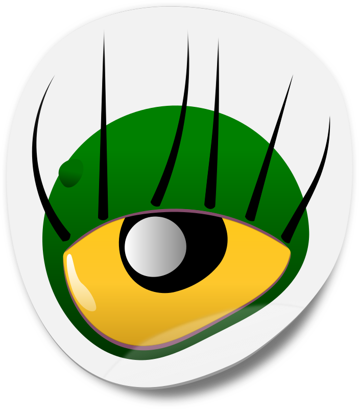 Monster Eye Sticker 1