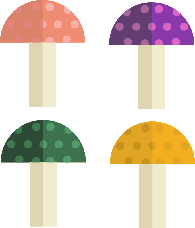 mushroom flat