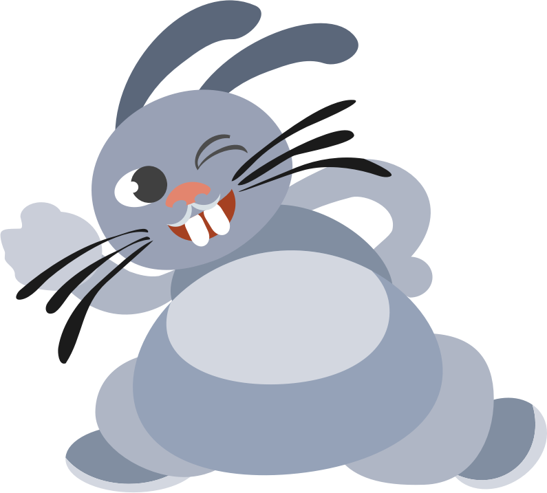 Download winking bunny - Openclipart