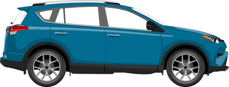 Car 14 (blue)