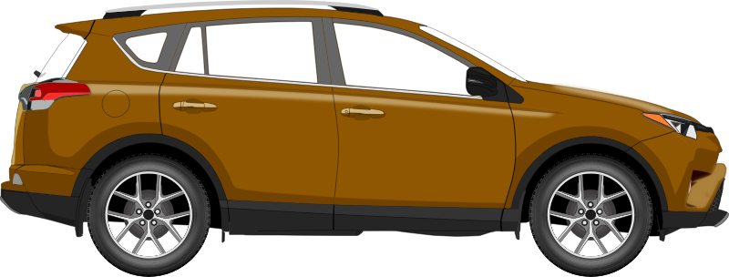 Car 14 (brown)