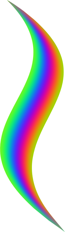 Rainbow flourish