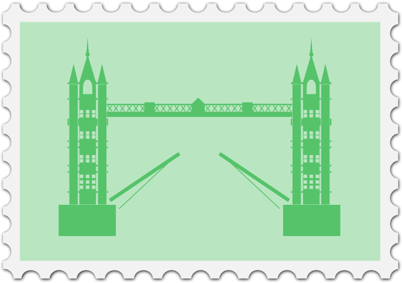 English stamp