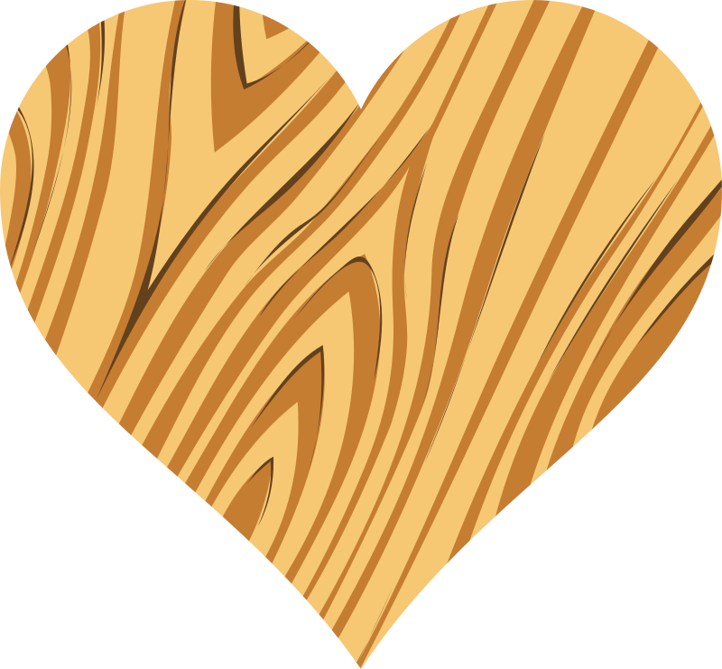 Wooden heart 2