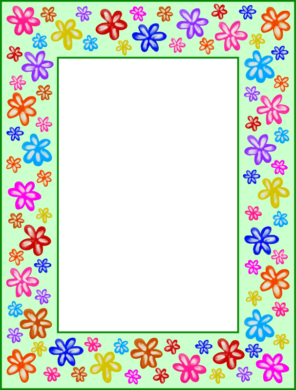 Floral frame 20