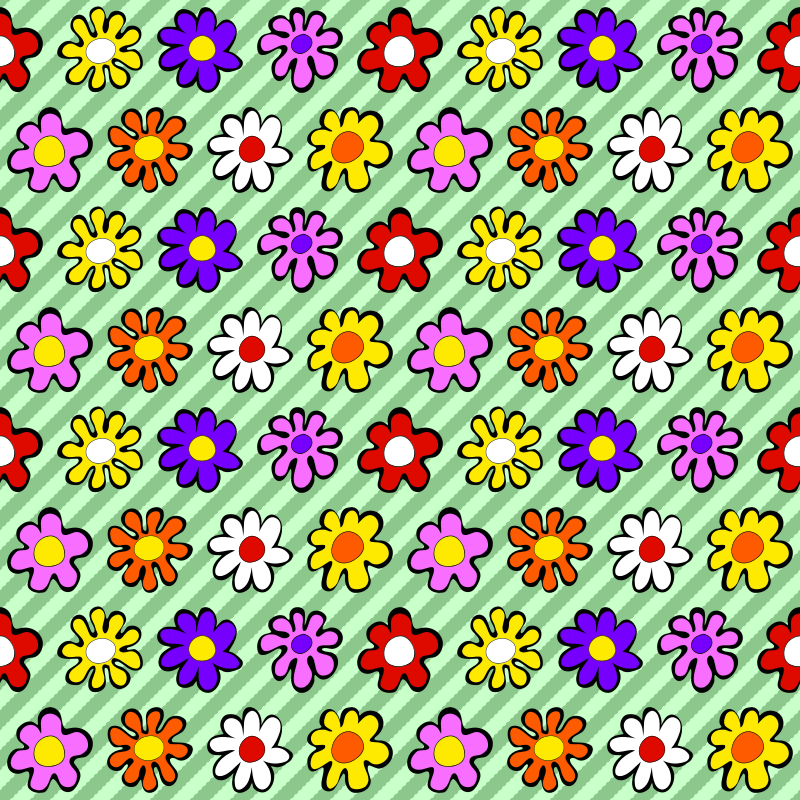 Flowery pattern 4