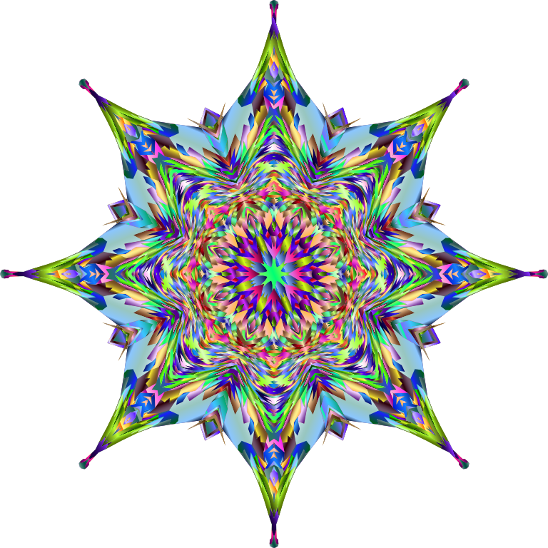 Vibrant Mandala 2