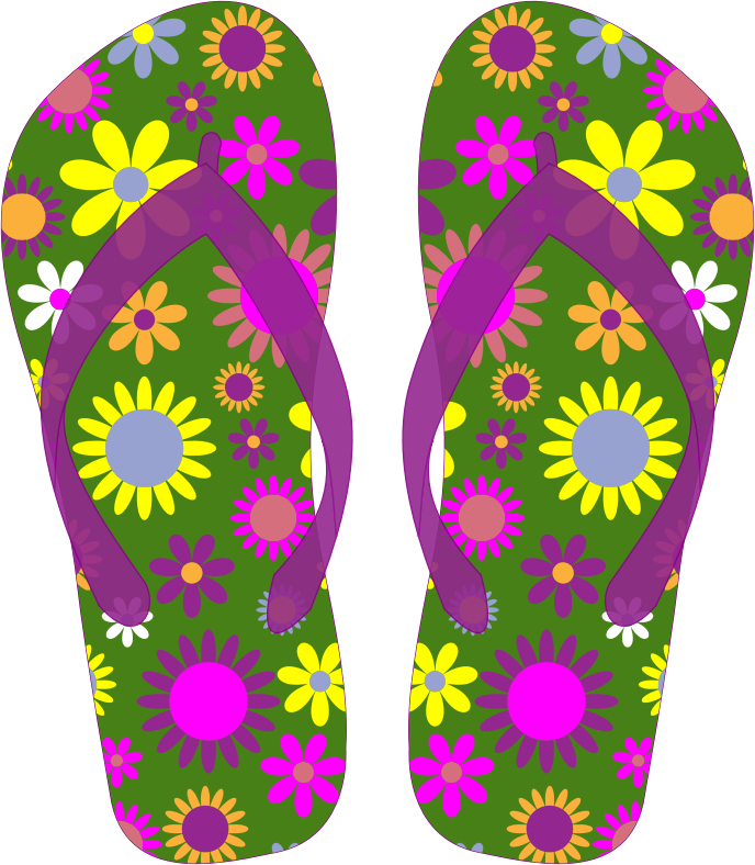 Designer Flip Flops