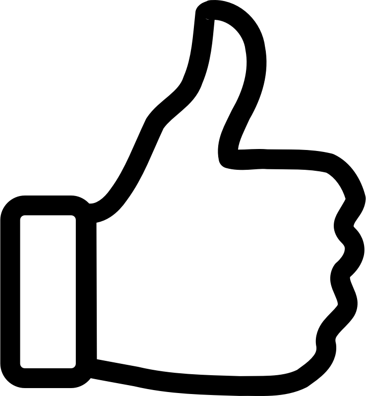Thumbs-Up Outline