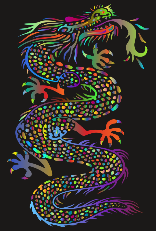 Chromatic Asian Dragon