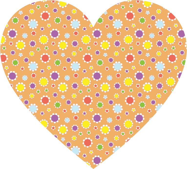 Cute Floral Heart