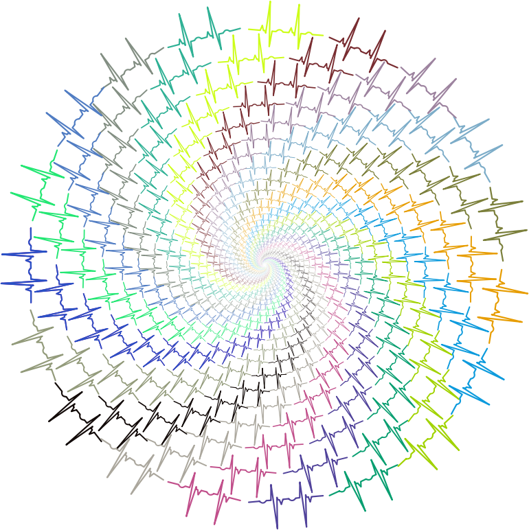 Prismatic EKG Vortex