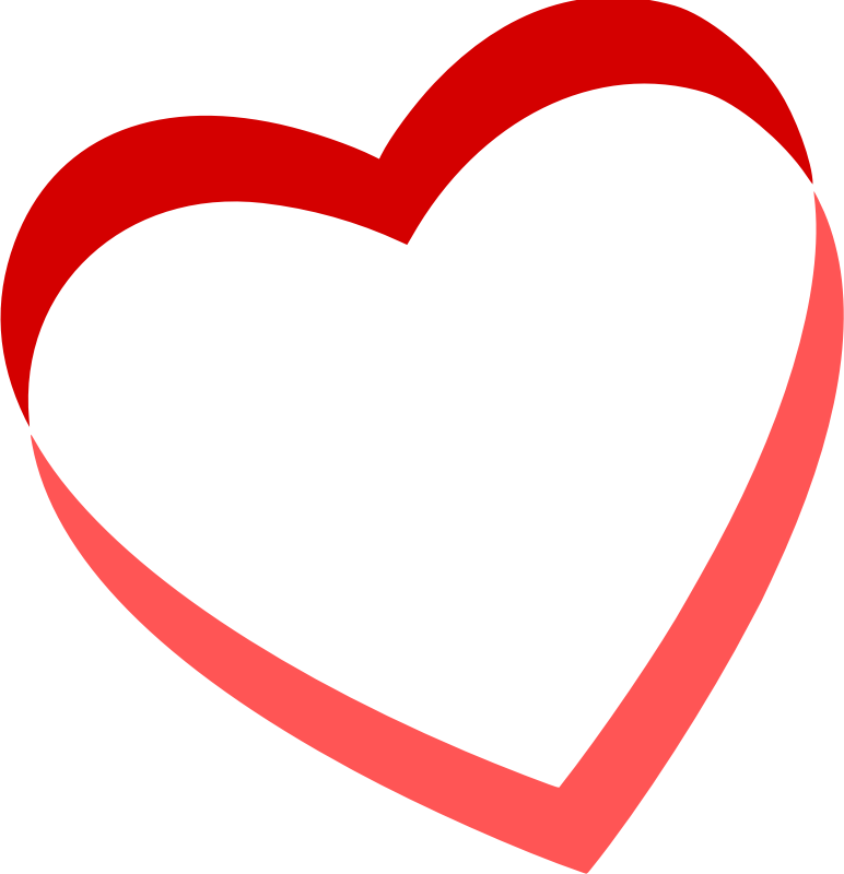 Heart 7 (colour) - Openclipart