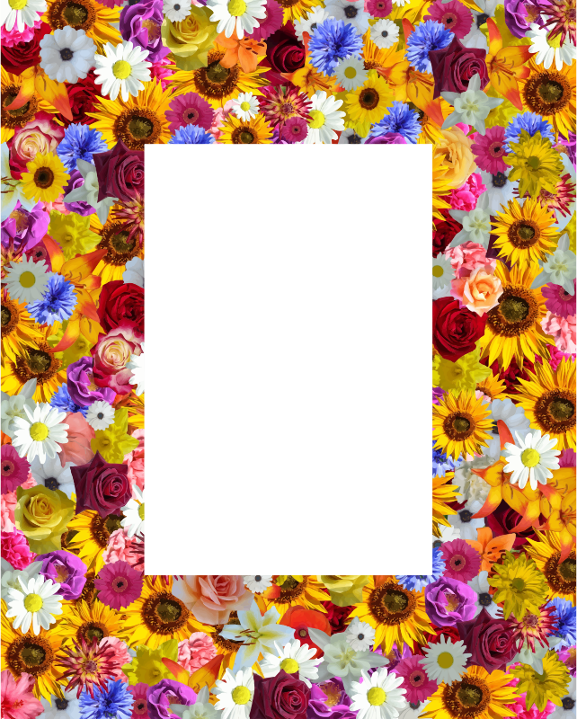 Floral frame 21