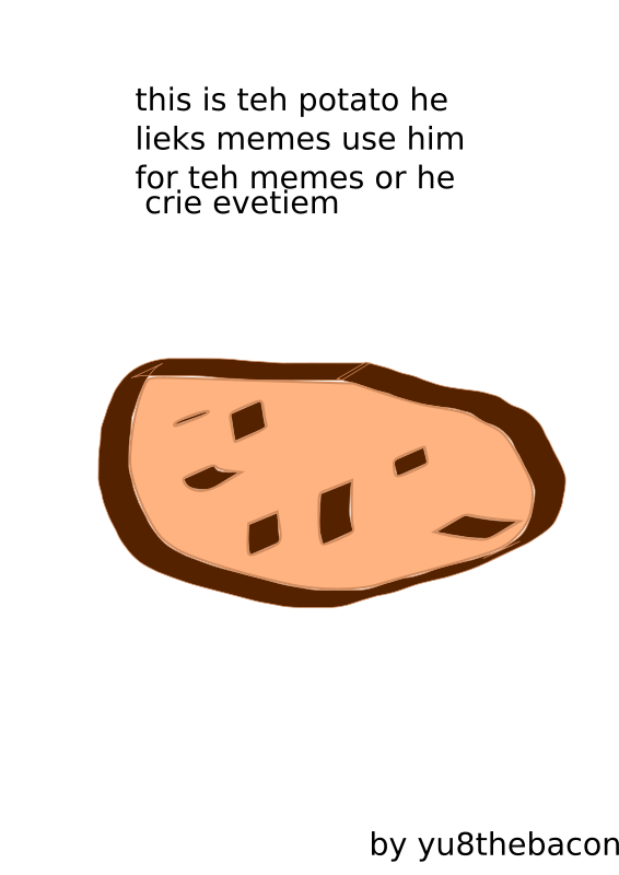 teh meme potato