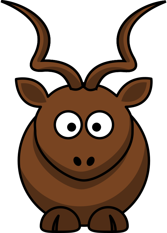 Cartoon kudu